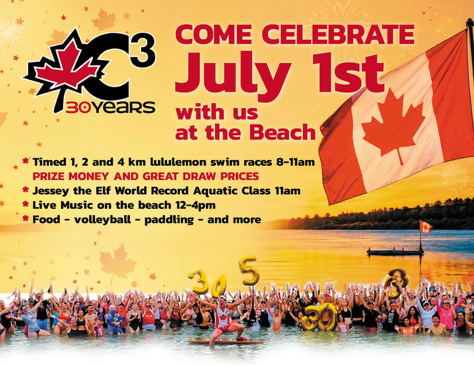 open water swim july 1st 2026